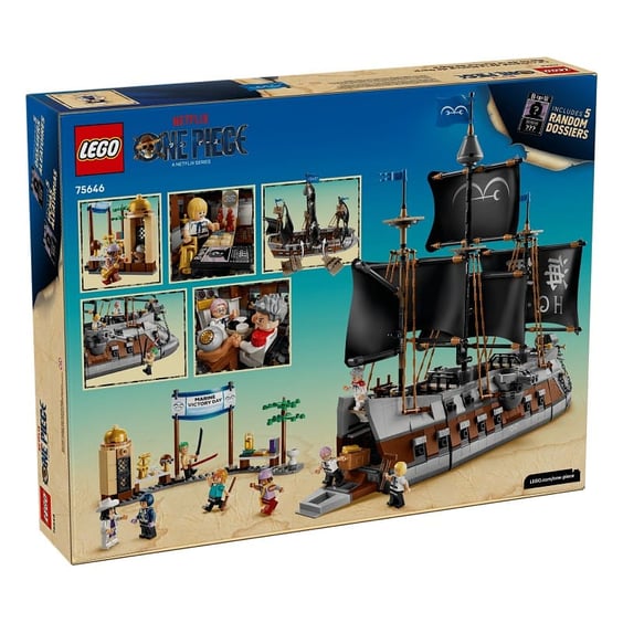 Конструктор LEGO: One Piece: Garp's Marine Battleship, (75646) 9