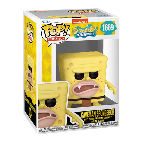 Фігурка Funko POP!: Animation: SpongeBob SquarePants: Caveman Spongebob, (75737) 3