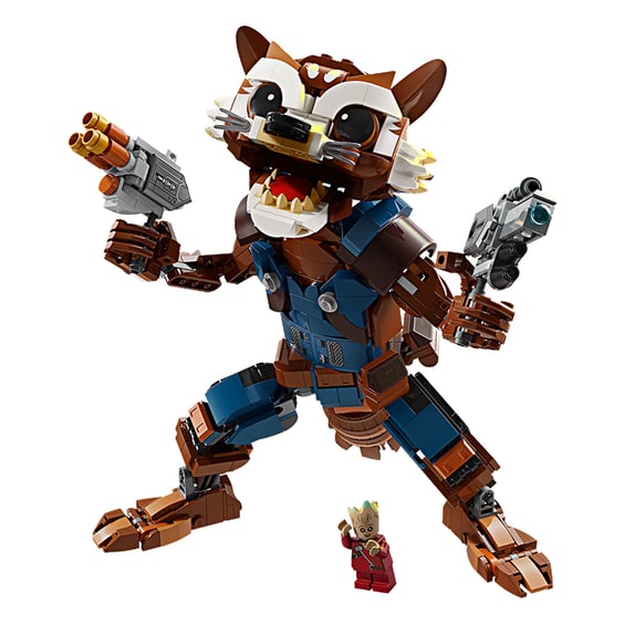 Конструктор LEGO: Marvel (Studios): The Infinity Saga: Rocket and Baby Groot, (76282) 3