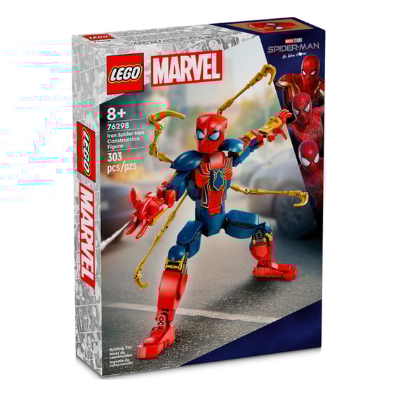 Конструктор LEGO: Marvel: Iron Spider-Man (Construction Figure), (76298) 4
