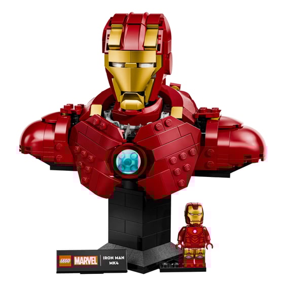 Конструктор LEGO: Marvel: The Infinity Saga: Iron Man: MK4 Bust (Armor Mark IV), (76327) 2