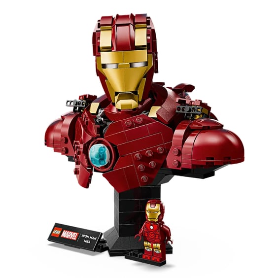 Конструктор LEGO: Marvel: The Infinity Saga: Iron Man: MK4 Bust (Armor Mark IV), (76327) 4