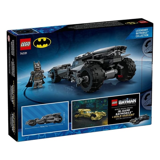 Конструктор LEGO: DC: Batman v Superman: Batman w/ Batmobile, (76331) 7
