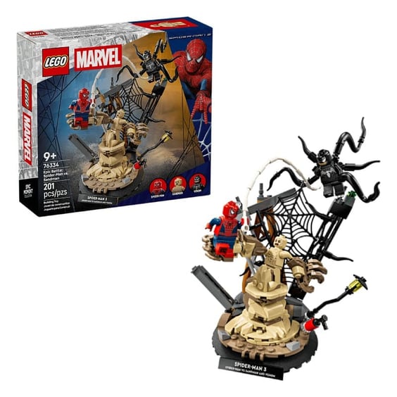 Конструктор LEGO: Marvel: Spider-Man 3: Epic Battle: Spider-Man Vs. Sandman, (76334)