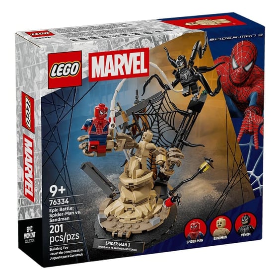 Конструктор LEGO: Marvel: Spider-Man 3: Epic Battle: Spider-Man Vs. Sandman, (76334) 5