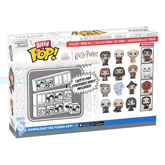 Набор фигурок Funko Bitty POP!: Wizarding World: Harry Potter (4-pack / 3+1 Mystery Bitties), (76338) 2