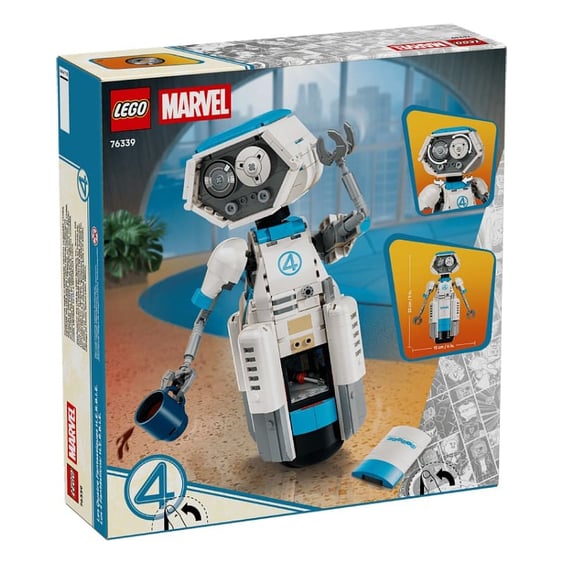 Конструктор LEGO: Marvel: The Fantastic Four: First Steps: H.E.R.B.I.E., (76339) 4