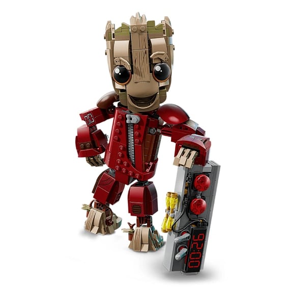 Конструктор LEGO: Marvel: The Infinity Saga: Ravager Jumpsuit Groot, (76341) 3