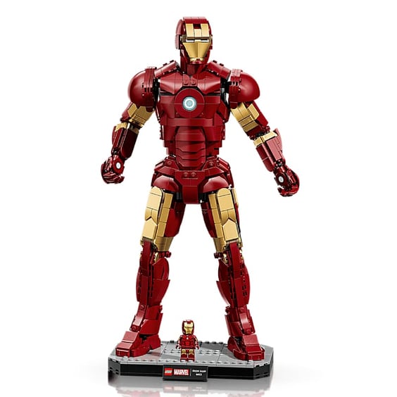 Конструктор LEGO: Marvel: The Infinity Saga: Iron Man: Mark 3 Collectors' Edition (Armor Mark III), (76344) 3