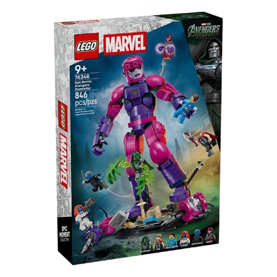 Конструктор LEGO: Marvel: Avengers: Doomsday: Epic Battle Avengers, (76348) 8