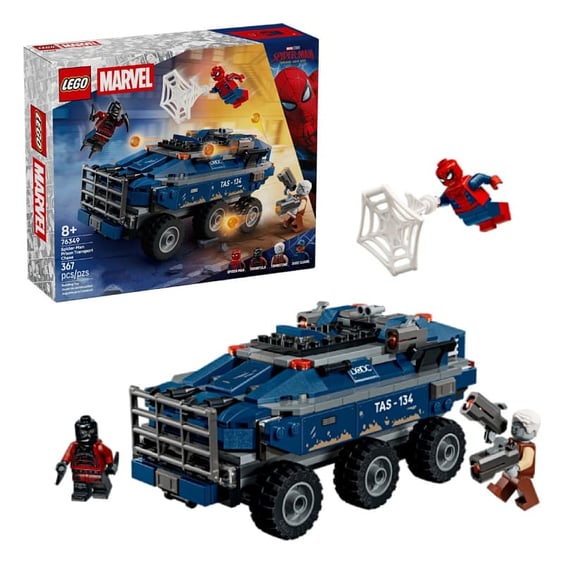 Конструктор LEGO: Marvel: Spider-Man: Brand New Day: Spider-Man Prison Transport Chase, (76349)