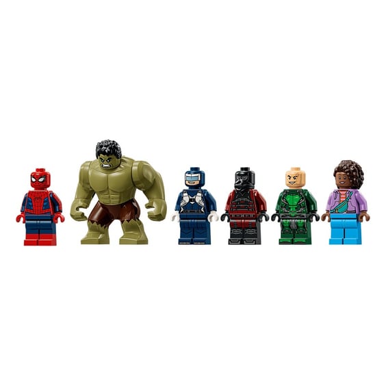 Конструктор LEGO: Marvel: Spider-Man: Brand New Day: Spider-Man vs. Hulk Epic Clash, (76350) 6