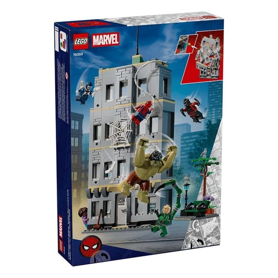 Конструктор LEGO: Marvel: Spider-Man: Brand New Day: Spider-Man vs. Hulk Epic Clash, (76350) 8