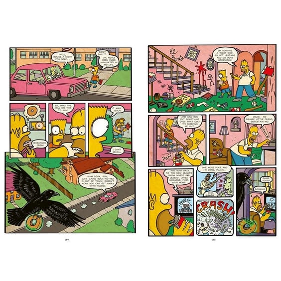 Комікс The Simpsons. Treehouse of Horror. Ominous Omnibus. Fiendish Fables of Devilish Delicacies. Volume 3, (763526) 3