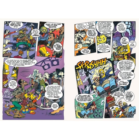 Комікс The Simpsons. Treehouse of Horror. Ominous Omnibus. Fiendish Fables of Devilish Delicacies. Volume 3, (763526) 5