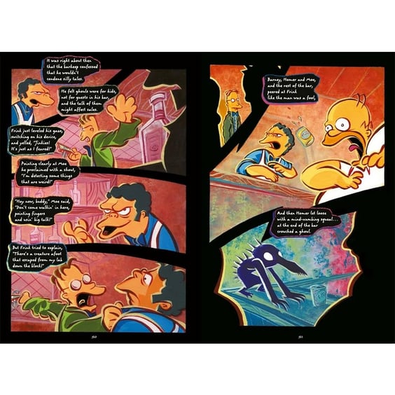 Комікс The Simpsons. Treehouse of Horror. Ominous Omnibus. Fiendish Fables of Devilish Delicacies. Volume 3, (763526) 6