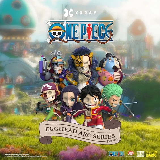 Фігурка Mighty Jaxx: Jason Freeny: Hidden Dissectibles: One Piece: Egghead Arc Series Part 1 Edition (Blind Box: 1 з 7), (76375) 9