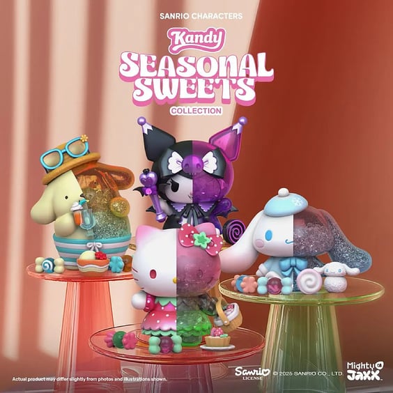 Колекційна фігурка Mighty Jaxx: Kandy: Sanrio: Seasonal Sweets: Floral Daydream Series: Hello Kitty, (76381) 5