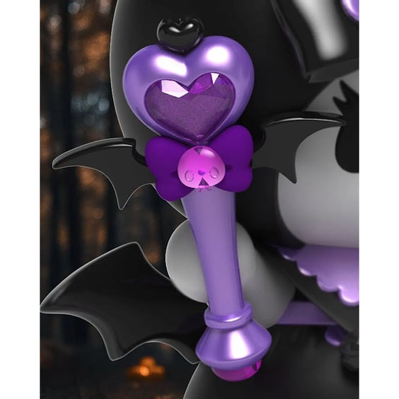 Коллекционная фигурка Mighty Jaxx: Kandy: Sanrio: Seasonal Sweets: Spooky Fun Series: Kuromi, (76382) 3