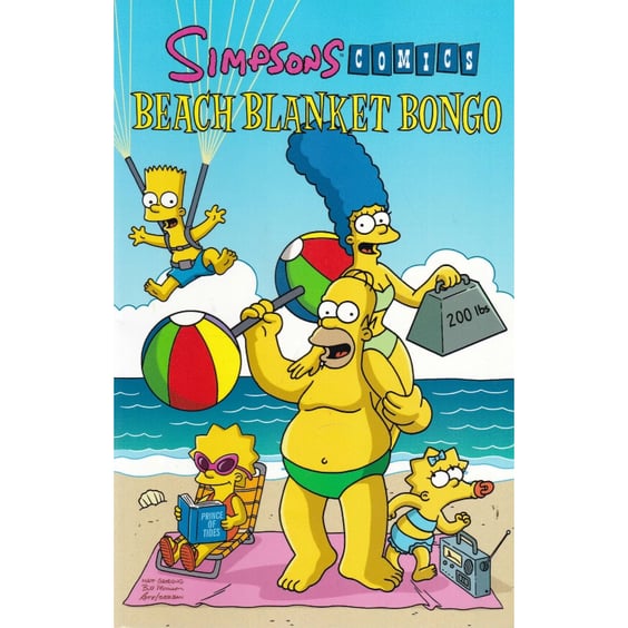 Комикс The Simpsons. Simpsons Comics. Beach Blanket Bongo. #71-75, (764104)