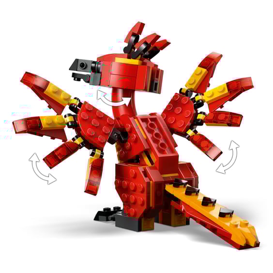 Конструктор LEGO: Wizarding World: Harry Potter: Fawkes: Dumbledore's Phoenix, (76448) 5