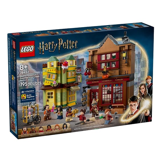 Конструктор LEGO: Wizarding World: Harry Potter: Diagon Alley: Quality Quidditch Supplies and Ice Cream Parlour, (76452) 6