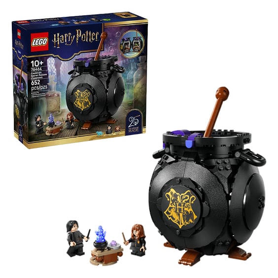 Конструктор LEGO: Wizarding World: Harry Potter: 25 Years of Magic Anniversary: Cauldron: Secret Potions Classroom, (76464)