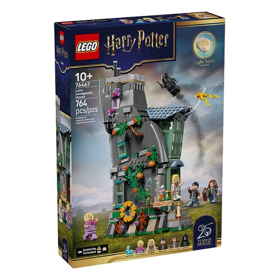 Конструктор LEGO: Wizarding World: Harry Potter: 25 Years of Magic Anniversary: Luna Lovegood's House, (76467) 11