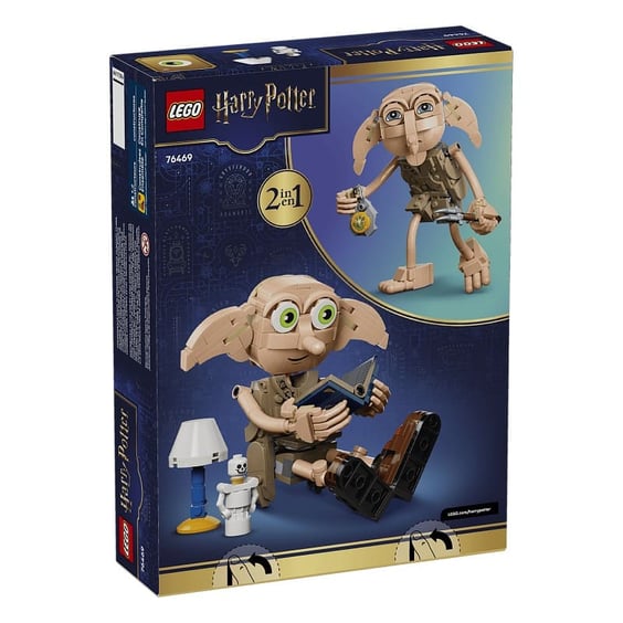 Конструктор LEGO: Wizarding World: Harry Potter: Dobby the Free Elf (2 in 1), (76469) 9
