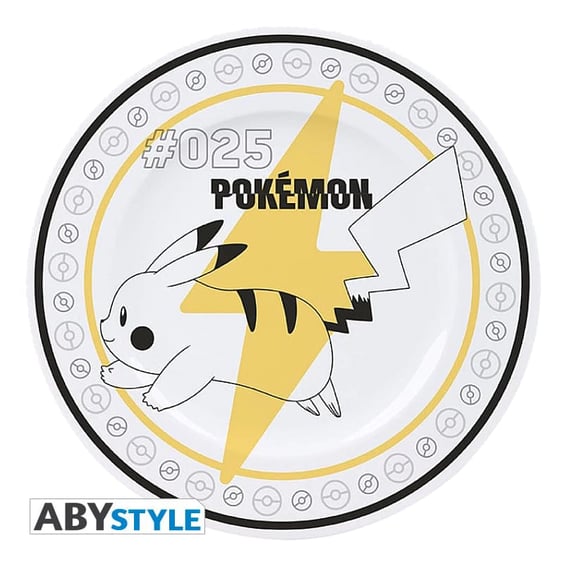 Набор тарелок ABYstyle: Pokemon: Pikachu, Bulbasaur, Charmander, Squirtle, (76667) 2