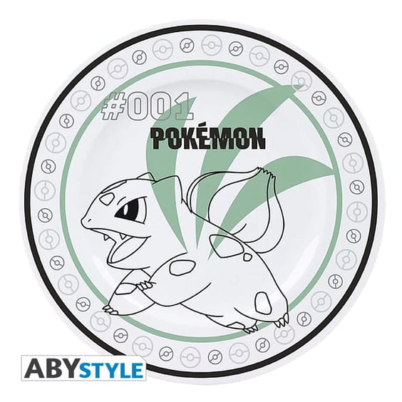 Набор тарелок ABYstyle: Pokemon: Pikachu, Bulbasaur, Charmander, Squirtle, (76667) 3