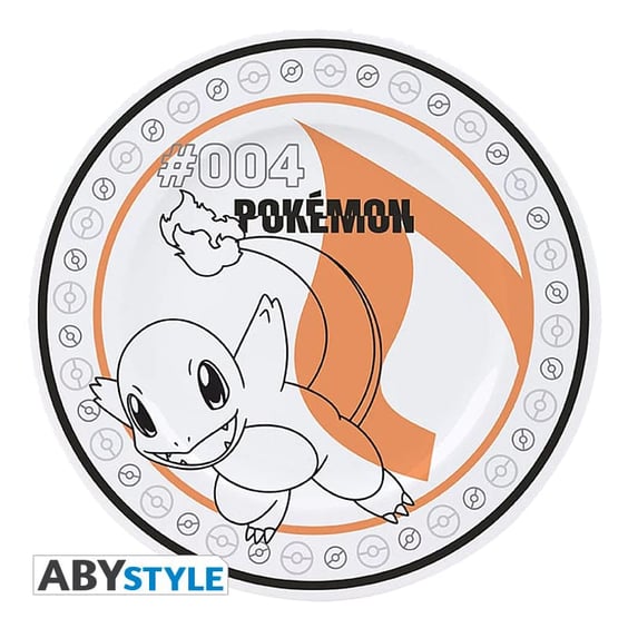 Набор тарелок ABYstyle: Pokemon: Pikachu, Bulbasaur, Charmander, Squirtle, (76667) 4