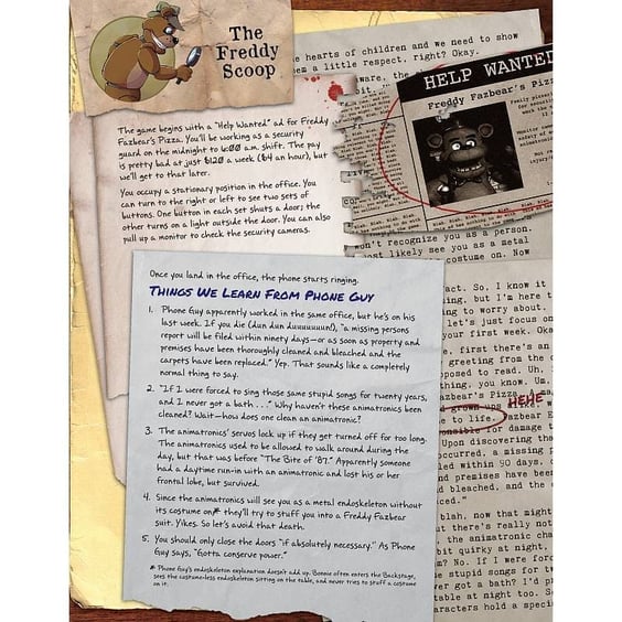 Артбук Five Nights at Freddy's. The Ultimate Guide, (767681) 6