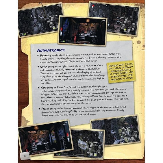 Артбук Five Nights at Freddy's. The Ultimate Guide, (767681) 9