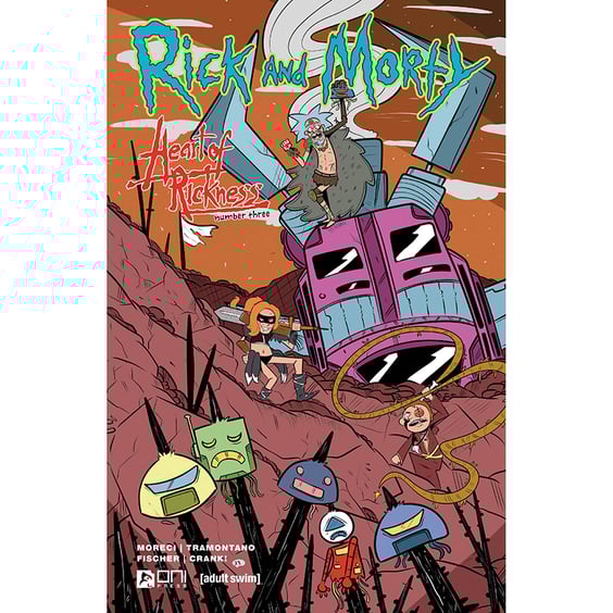 Комікс Rick & Morty. Heart of Rickness. #3 (Lloyd's Cover), (768321)