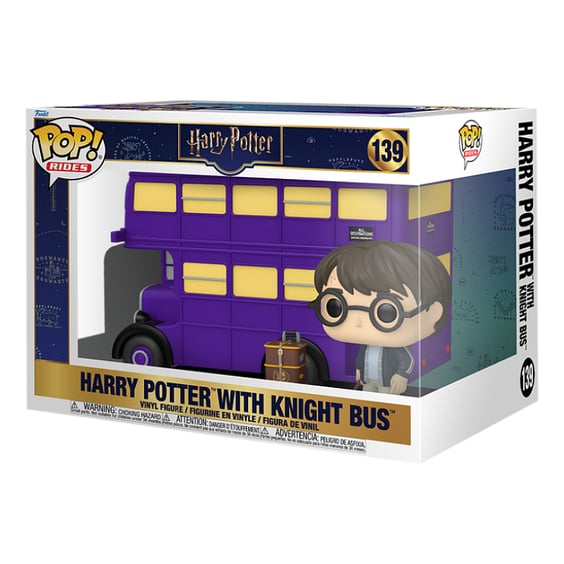 Фигурка Funko POP!: Rides: Wizarding World: Harry Potter: Harry Potter w/ Knight Bus, (76855) 3
