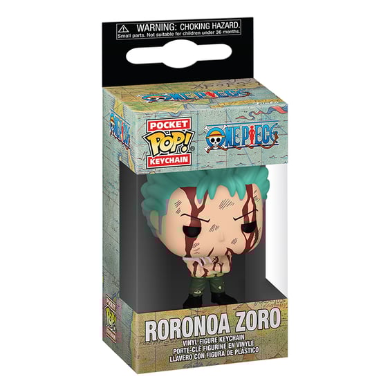 Брелок Funko Pocket POP!: Keychain: One Piece: Roronoa Zoro, (76880) 3
