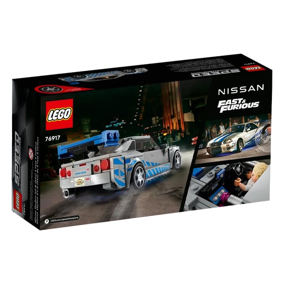 Конструктор LEGO: Speed Champions: 2 Fast 2 Furious: Nissan: Skyline GT-R (R34), (76917) 8