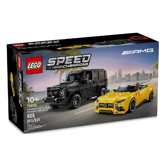 Конструктор LEGO: Speed Champions: Mercedes: Mercedes-AMG G 63 and Mercedes-AMG SL 63, (76924) 7