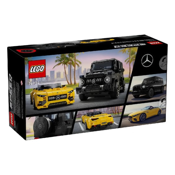 Конструктор LEGO: Speed Champions: Mercedes: Mercedes-AMG G 63 and Mercedes-AMG SL 63, (76924) 8