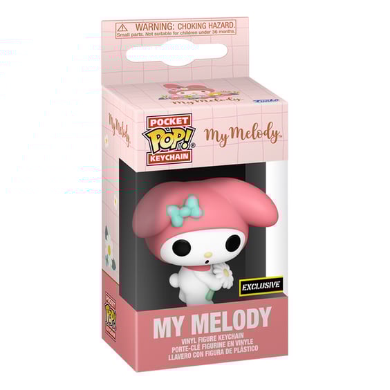 Брелок Funko Pocket POP!: Keychain: Onegai My Melody: My Melody (Hot Topic Exclusive), (77049) 3
