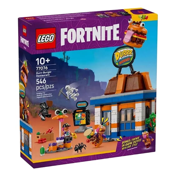 Конструктор LEGO: Fortnite: Durrr Burger Restaurant, (77076) 7