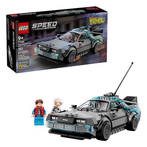 Конструктор LEGO: Speed Champions: Back to the Future: Time Machine from Back to the Future, (77256)