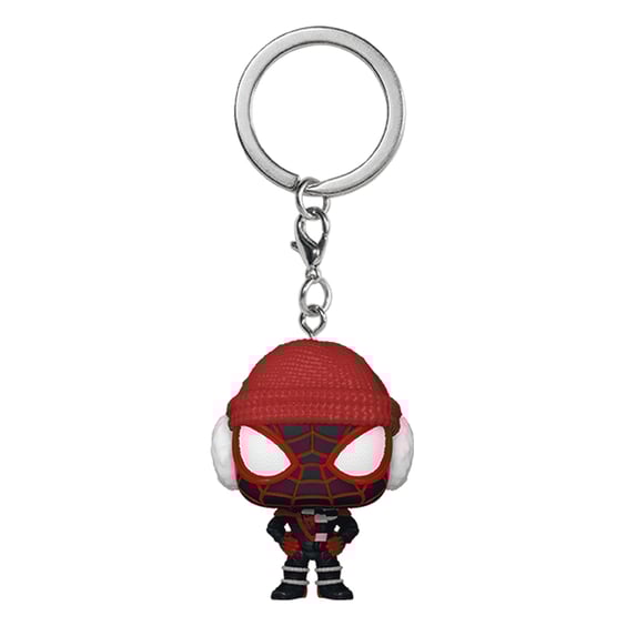 Брелок Funko Pocket POP!: Keychain: Marvel: Spider-Man: Miles Morales: Gamerverse: Miles Morales (Winter Suit) (Special Edition), (77449) 2
