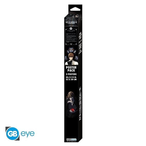 Набор постеров GB Eye: Chibi: Death Note: Light, Ryuk and Death Note (2 шт.), (77473) 4