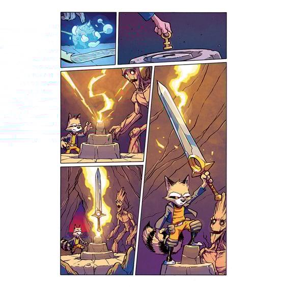 Комикс Єнот Ракета. Переслідування, (779291) 3