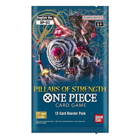 Колекційні картки Bandai: One Piece: Pillars of Strength Booster, (780507)