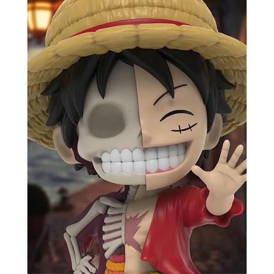 Колекційна фігурка Mighty Jaxx: Jason Freeny: XXray Plus: One Piece: Wanted Series: Monkey D. Luffy, (78877) 2