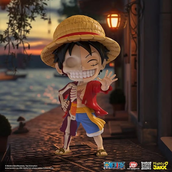 Колекційна фігурка Mighty Jaxx: Jason Freeny: XXray Plus: One Piece: Wanted Series: Monkey D. Luffy, (78877) 5