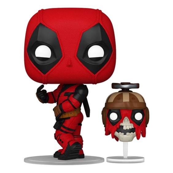 Фигурка Funko POP!: Marvel: Deadpool & Wolverine: Deadpool w/ Headpool, (79768) 2